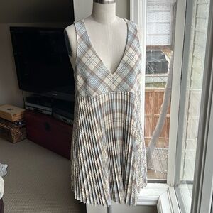 Aritzia / Sunday Best Plaid "Trish" Mini Dress